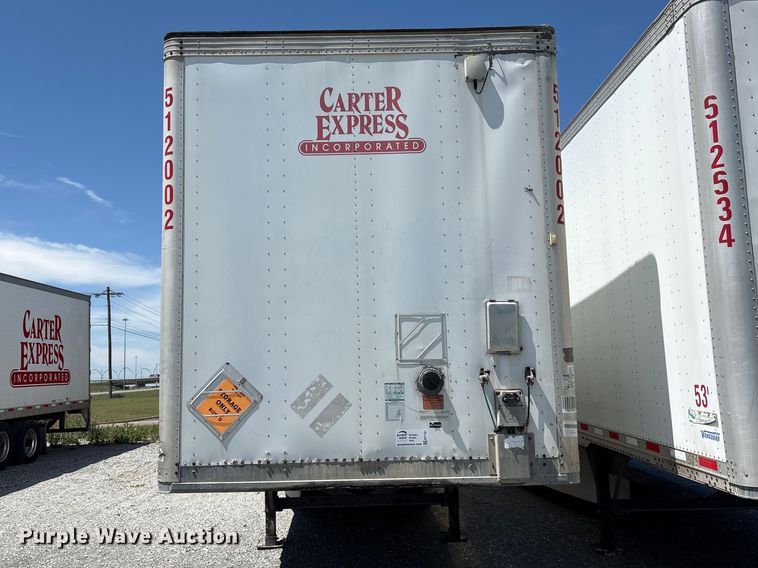 image for item EF1161 2013 Vanguard National dry van trailer