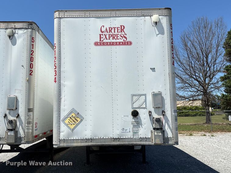 image for item EF1162 2017 Vanguard National dry van trailer
