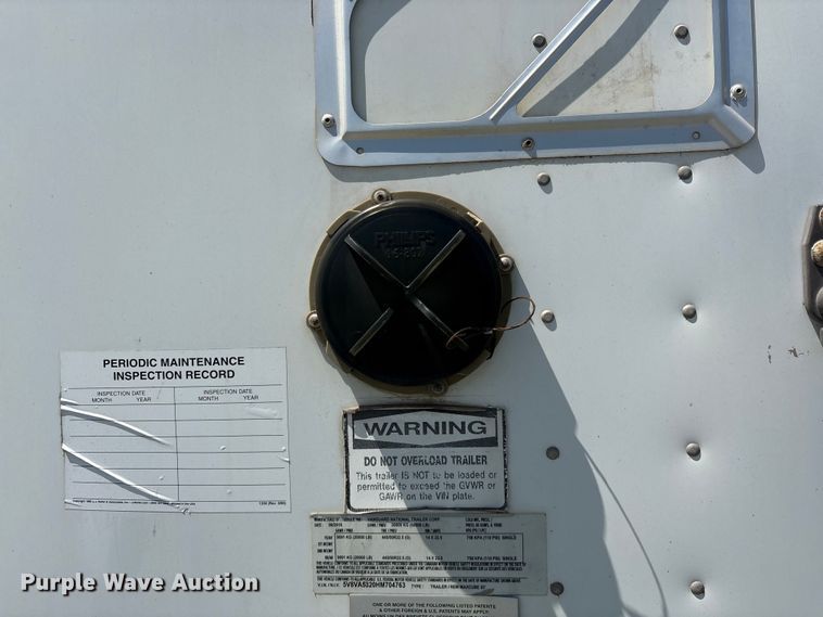image for item EF1162 2017 Vanguard National dry van trailer