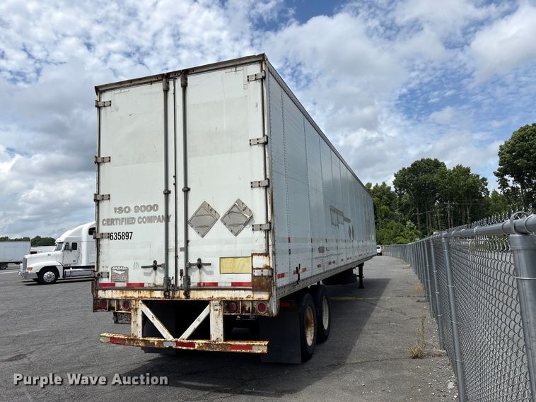 image for item EF1218 2005 Wabash dry van trailer