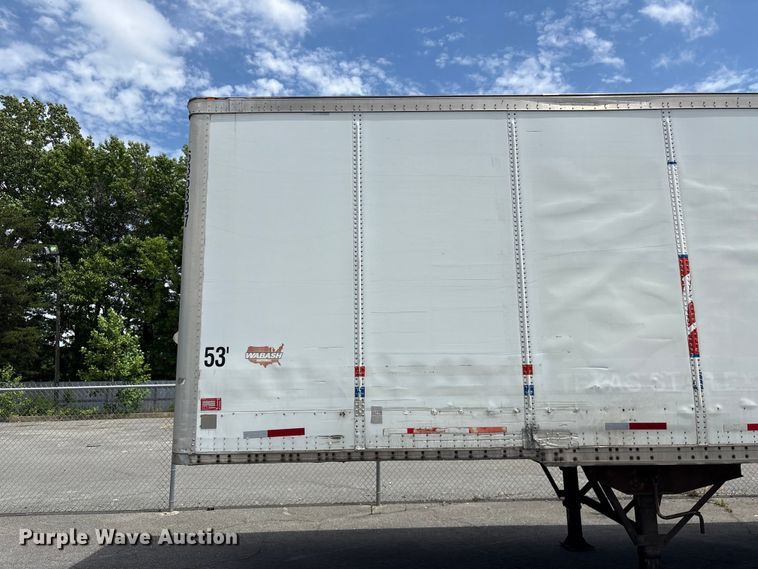 image for item EF1218 2005 Wabash dry van trailer