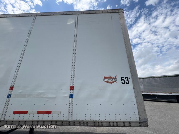 image for item EF1218 2005 Wabash dry van trailer