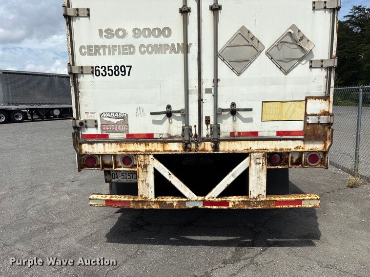 image for item EF1218 2005 Wabash dry van trailer