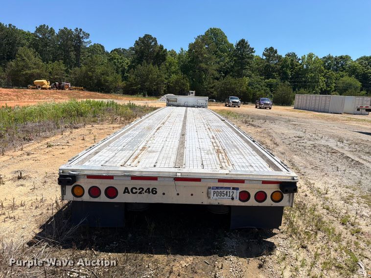 image for item EM0127 2019 Trail King TK80ACS-43 drop deck equipment trailer