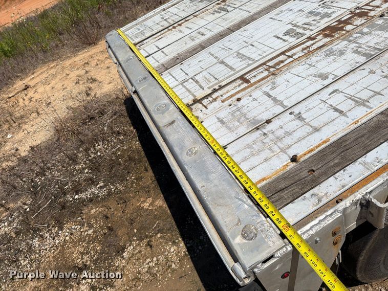 image for item EM0127 2019 Trail King TK80ACS-43 drop deck equipment trailer