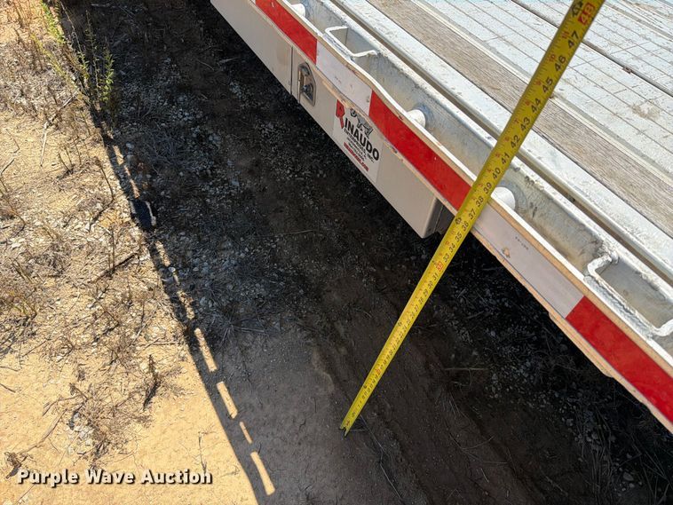 image for item EM0127 2019 Trail King TK80ACS-43 drop deck equipment trailer