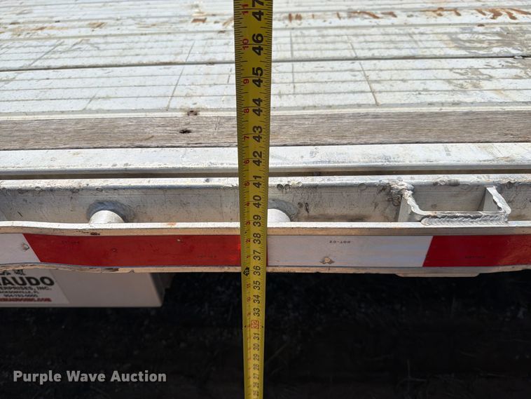 image for item EM0127 2019 Trail King TK80ACS-43 drop deck equipment trailer