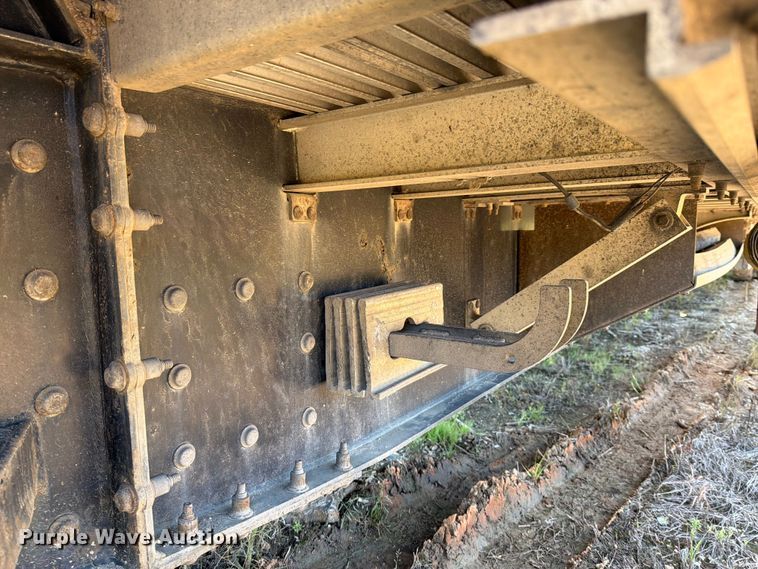 image for item EM0127 2019 Trail King TK80ACS-43 drop deck equipment trailer