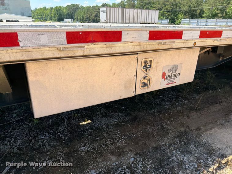 image for item EM0127 2019 Trail King TK80ACS-43 drop deck equipment trailer