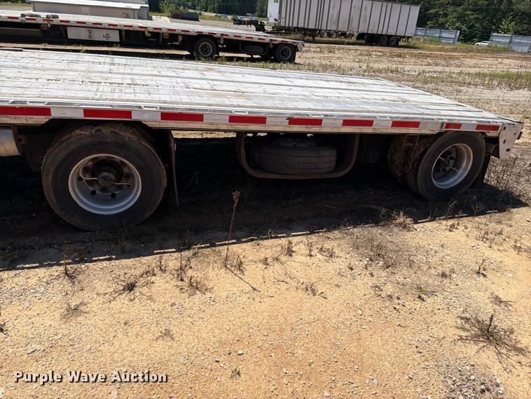 image for item EM0127 2019 Trail King TK80ACS-43 drop deck equipment trailer