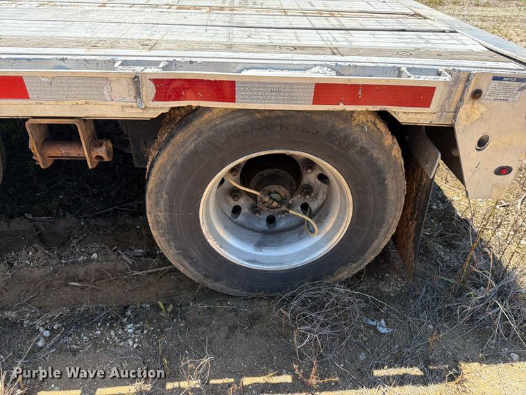 image for item EM0127 2019 Trail King TK80ACS-43 drop deck equipment trailer