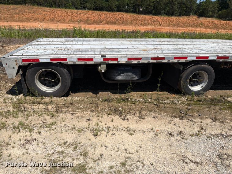 image for item EM0127 2019 Trail King TK80ACS-43 drop deck equipment trailer