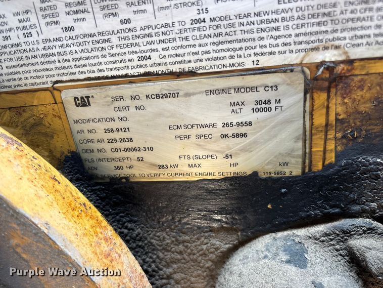 image for item EO4289 2006 Sterling A-Line semi truck