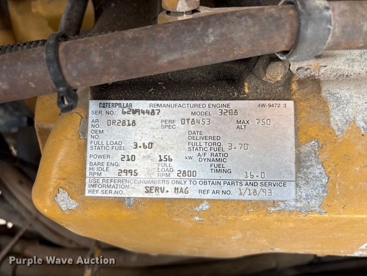 image for item EO4292 1994 Capacity TJ5000 yard truck