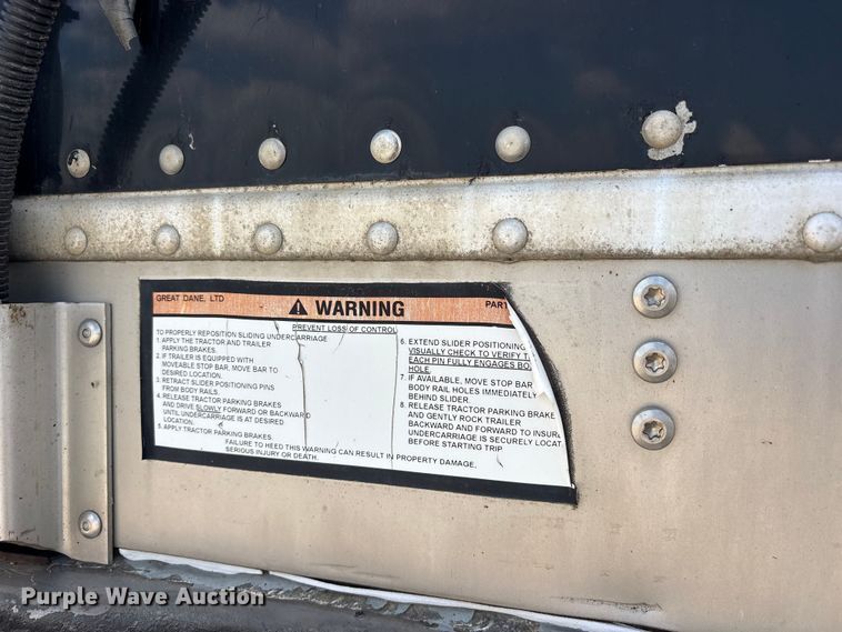 image for item ET2122 2015 Great Dane Trailers dry van trailer