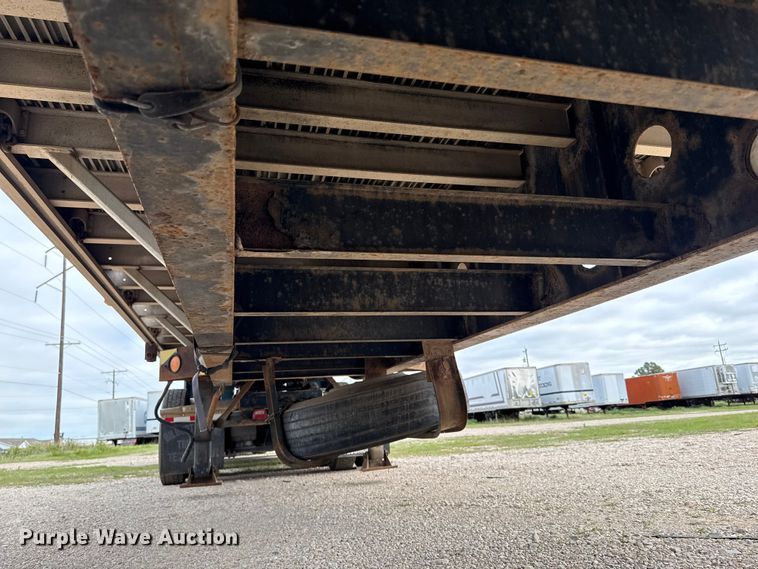 image for item ET6046 1999 Transcraft flatbed trailer