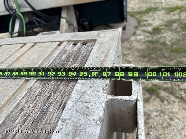 image for item ET6046 1999 Transcraft flatbed trailer