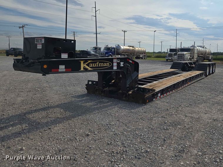 image for item EW0210 2023 Kaufman FRDT50-22-26-A-54-00 lowboy equipment trailer