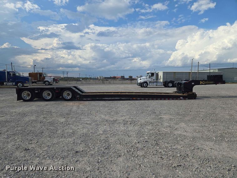 image for item EW0210 2023 Kaufman FRDT50-22-26-A-54-00 lowboy equipment trailer