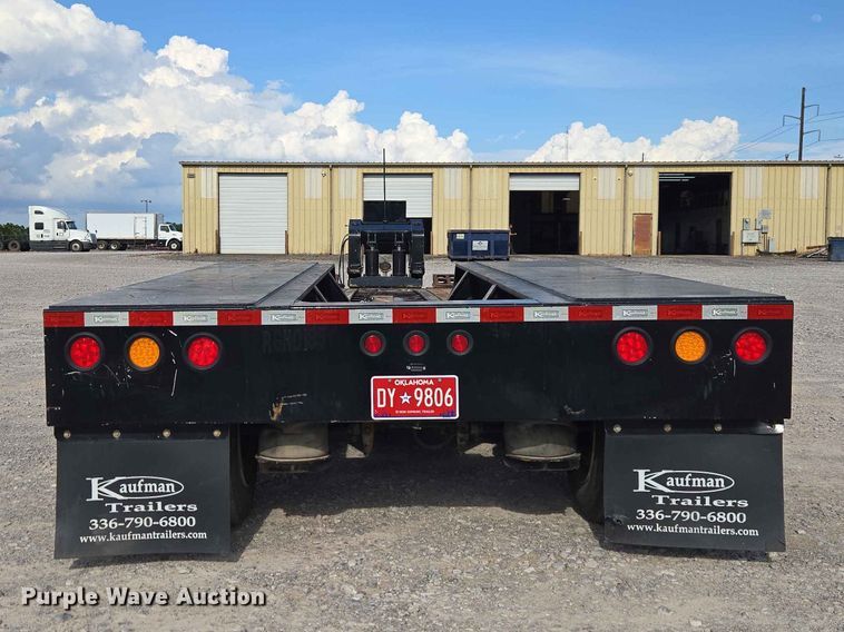 image for item EW0210 2023 Kaufman FRDT50-22-26-A-54-00 lowboy equipment trailer