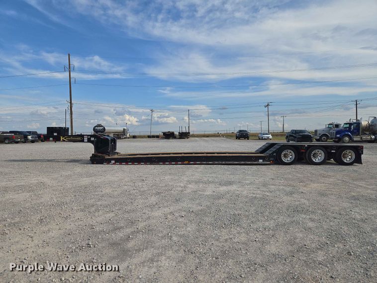 image for item EW0210 2023 Kaufman FRDT50-22-26-A-54-00 lowboy equipment trailer
