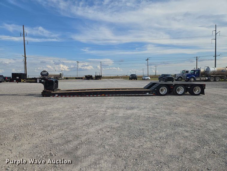 image for item EW0210 2023 Kaufman FRDT50-22-26-A-54-00 lowboy equipment trailer
