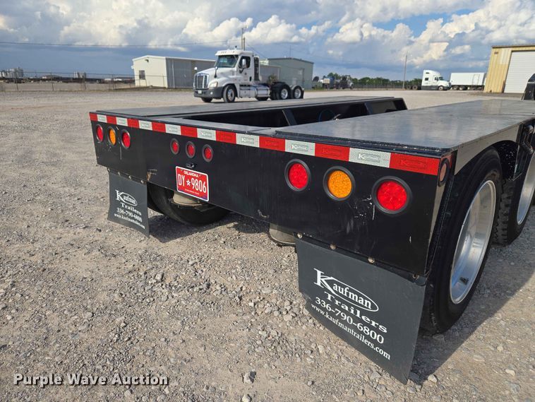 image for item EW0210 2023 Kaufman FRDT50-22-26-A-54-00 lowboy equipment trailer