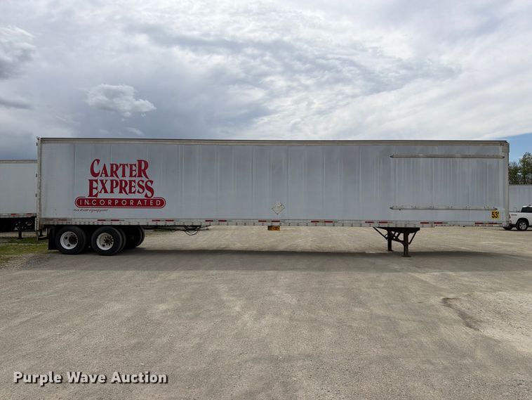 image for item EW2039 2002 Wabash National Corporation dry van trailer