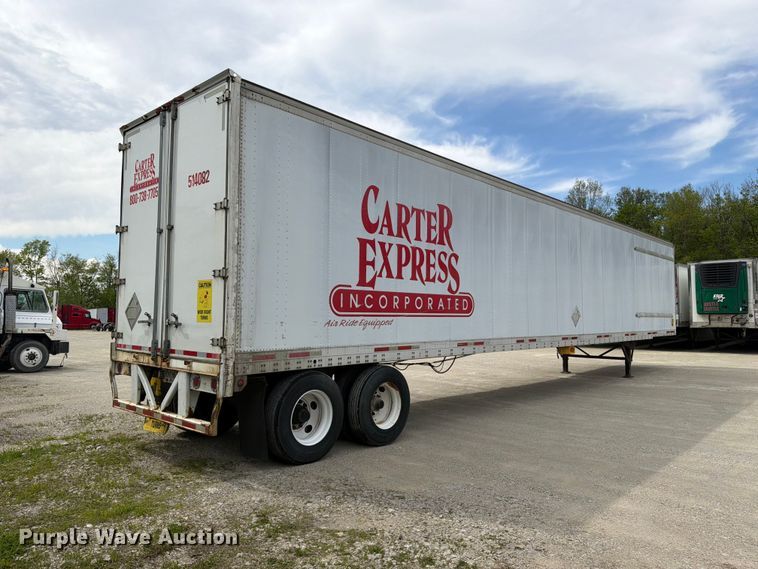image for item EW2039 2002 Wabash National Corporation dry van trailer