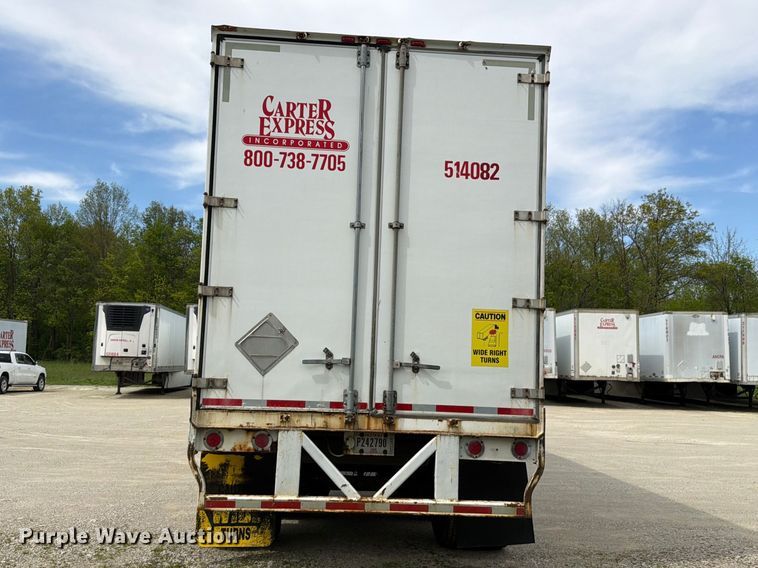 image for item EW2039 2002 Wabash National Corporation dry van trailer