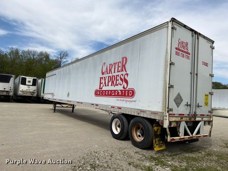 image for item EW2039 2002 Wabash National Corporation dry van trailer