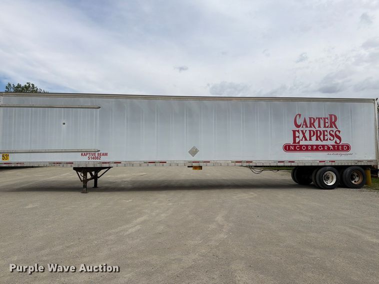 image for item EW2039 2002 Wabash National Corporation dry van trailer