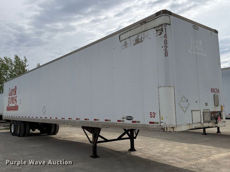 image for item EW2040 2005 Strick Corp. dry van trailer