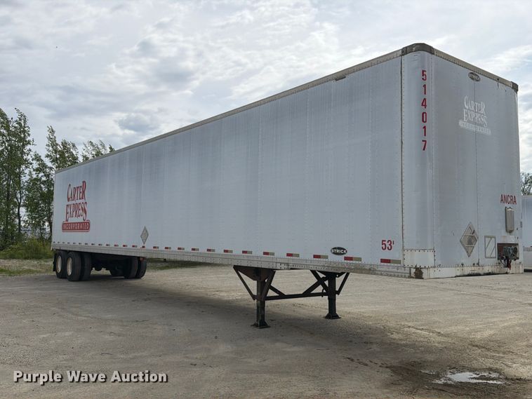 image for item EW2042 2005 Strick Corp. dry van trailer
