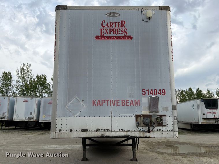 image for item EW2045 2007 Strick Corp. dry van trailer