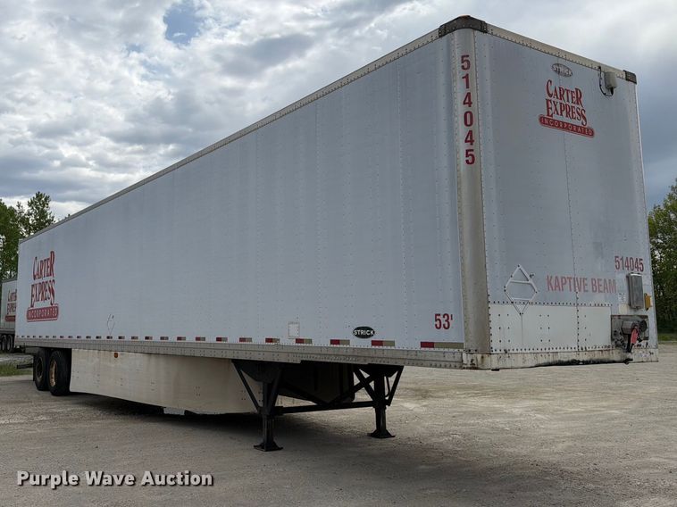 image for item EW2046 2007 Strick Corp. dry van trailer
