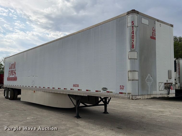 image for item EW2047 2007 Strick Corp. dry van trailer