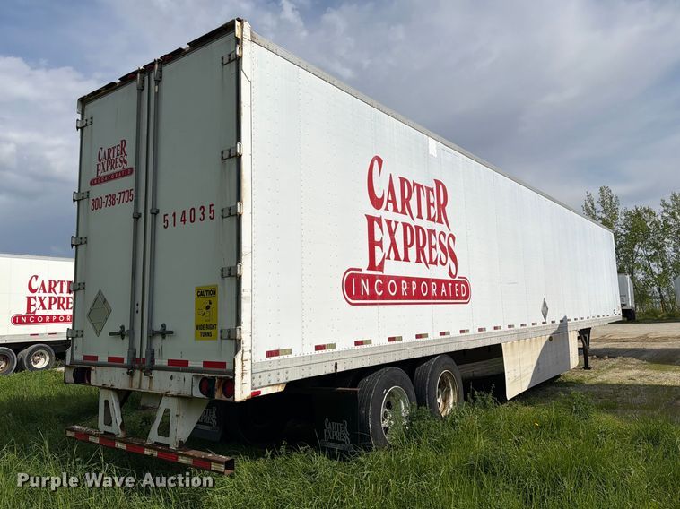 image for item EW2048 2007 Strick Corp. dry van trailer