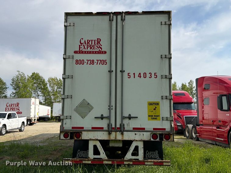 image for item EW2048 2007 Strick Corp. dry van trailer