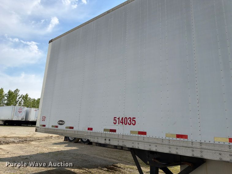 image for item EW2048 2007 Strick Corp. dry van trailer