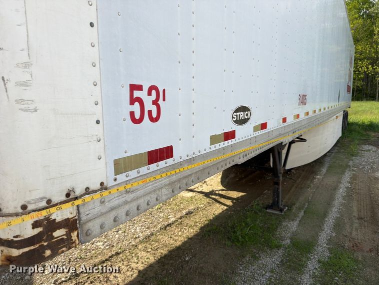 image for item EW2048 2007 Strick Corp. dry van trailer