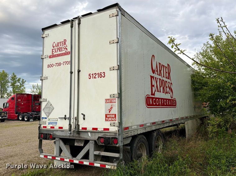 image for item EW2049 2016 Vanguard National Trailer Corp. Maxcube dry van trailer