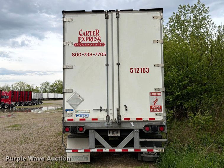 image for item EW2049 2016 Vanguard National Trailer Corp. Maxcube dry van trailer