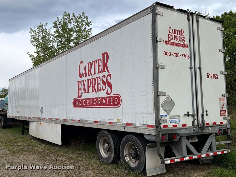 image for item EW2049 2016 Vanguard National Trailer Corp. Maxcube dry van trailer