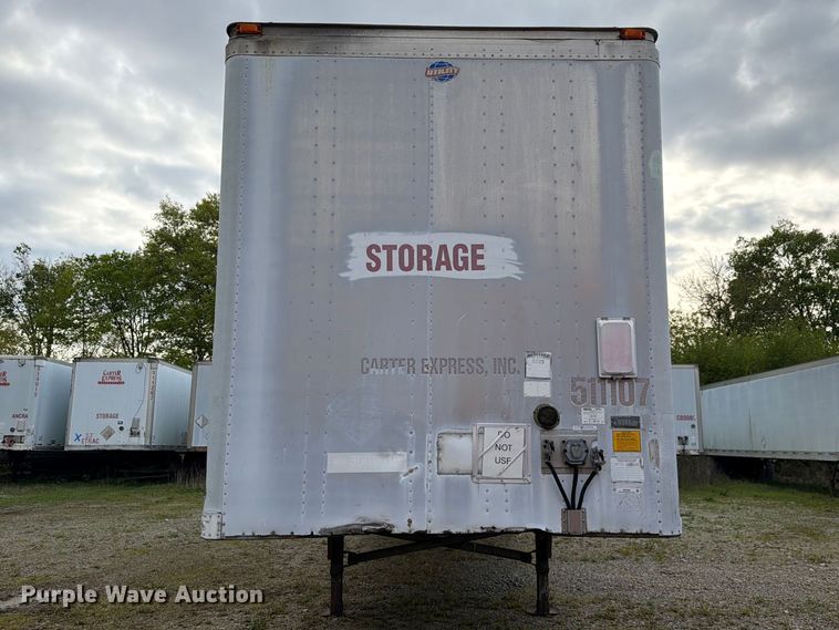 image for item EW2052 2002 Utility Trailer Mfg. Co. VS2DC dry van trailer