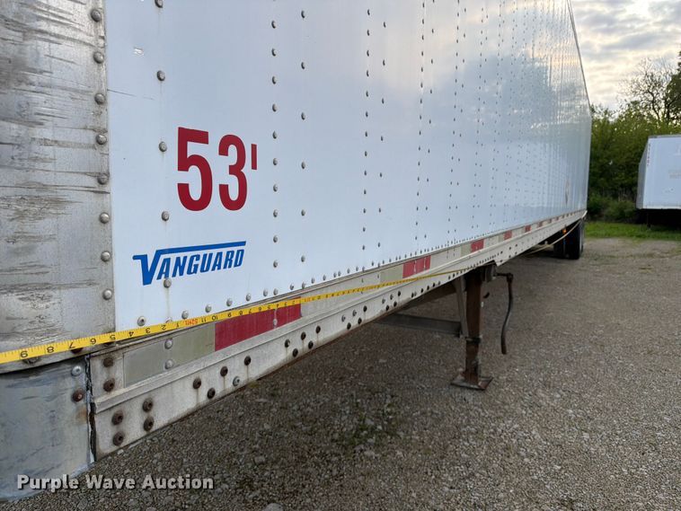 image for item EW2054 2005 Vanguard National Trailer Corp. dry van trailer
