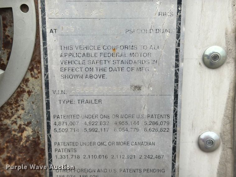 image for item EW2057 2004 Strick Corp. dry van trailer
