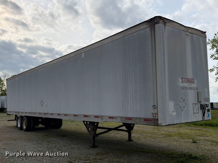 image for item EW2061 2004 Utility Trailer Mfg. Co. VS2DC dry van trailer