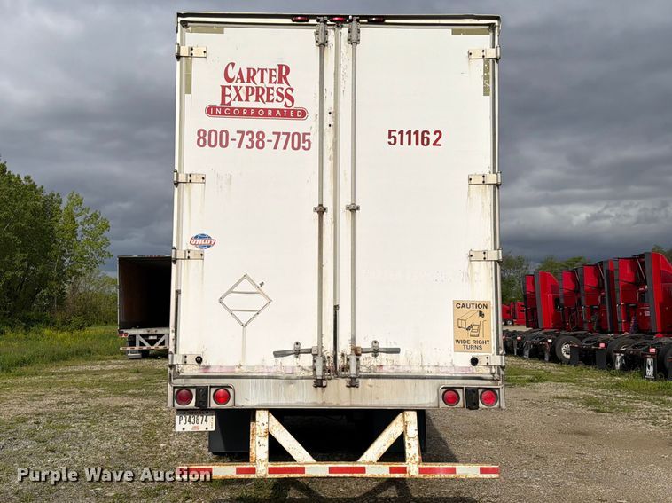 image for item EW2061 2004 Utility Trailer Mfg. Co. VS2DC dry van trailer