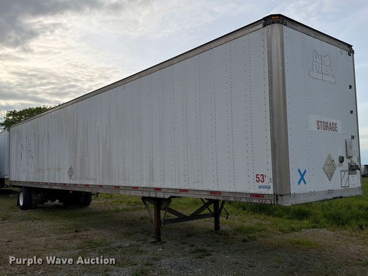image for item EW2063 2005 Vanguard National Trailer Corp. VIP4000 dry van trailer